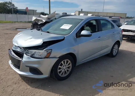 2017 Chevrolet Sonic Lt Auto from USA, damaged, VIN 1G1JD5SH2H4107623